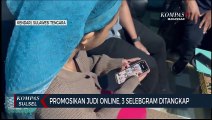 Promosikan Judi Online, 3 Selebgram Ditangkap