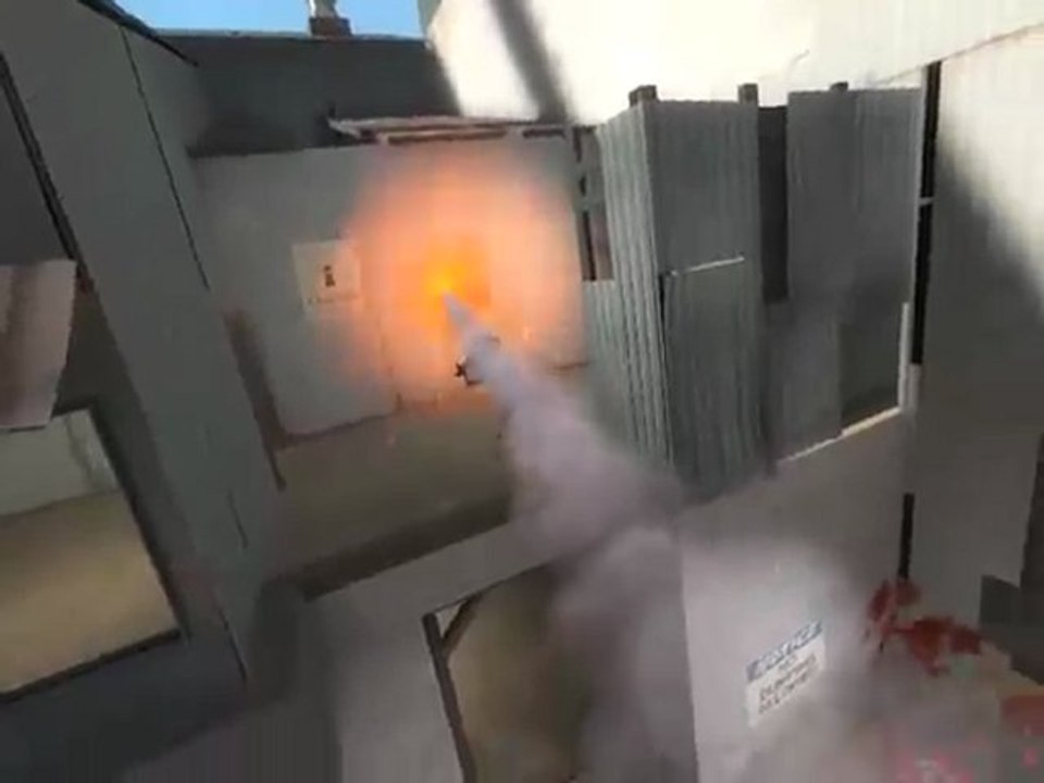 Rocket in the sky test