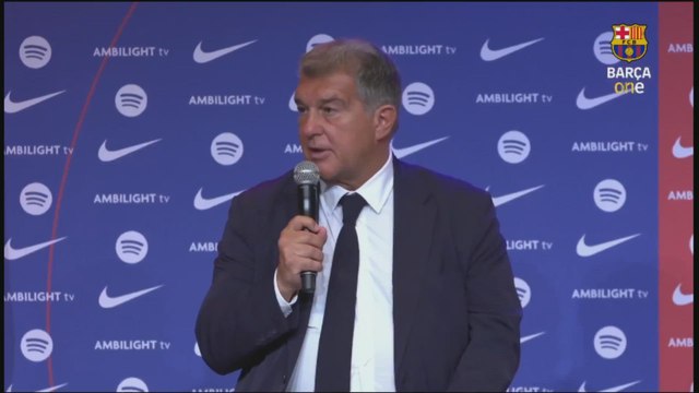 LAPORTA: PODEMOS PERMITIRNOS FICHAR a los FICHAJES de los que se HABLA