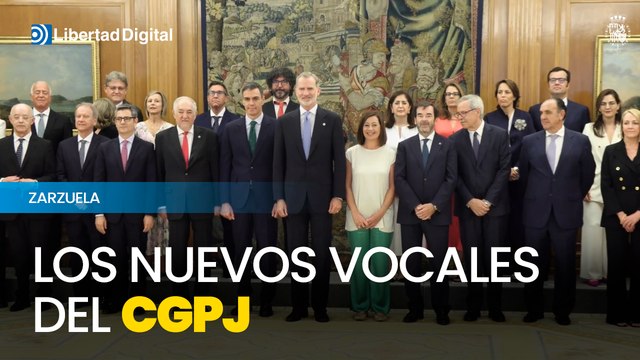 Los nuevos vocales del CGPJ prometen su cargo ante el rey