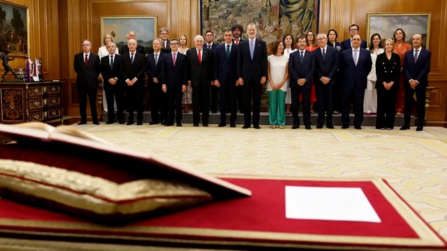 Los nuevos vocales del CGPJ juran o prometen sus cargos ante el Rey Felipe