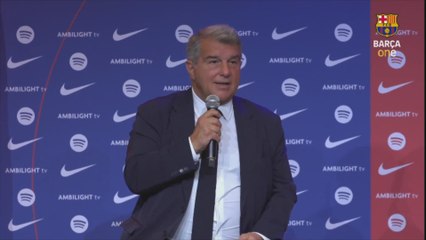 LAPORTA EXPLICA la SALIDA de XAVI