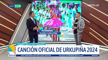 "Madre de la Integración", es la nueva canción oficial de Urkupiña 2024