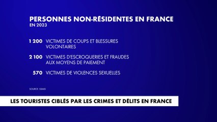 Les touristes ciblés par les crimes et les délits en France