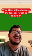 When the Teacher forgets to show up…  #funny #memes #comedy