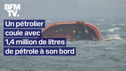 Aux Philippines, un pétrolier coule avec 1,4 million de litres de pétrole à son bord