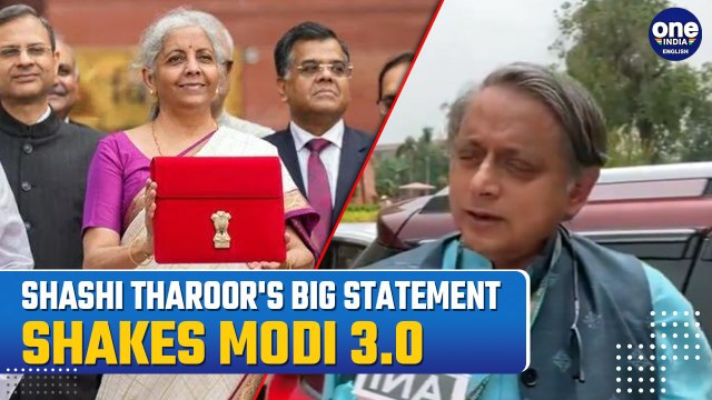 Congress MP Shashi Tharoor accuses Modi 3.0 for favourable treatment to satisfy coalition partners