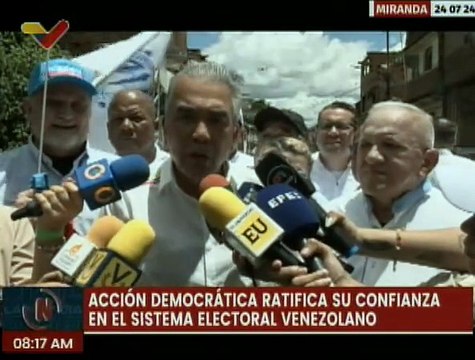 Candidato Luis Eduardo Martínez realizó cierre de campaña en la parroquia de Petare