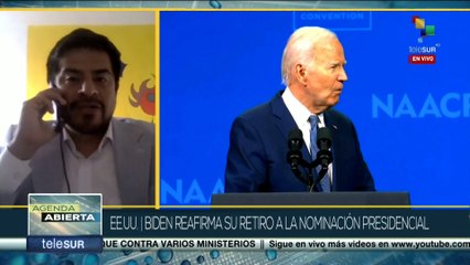 Pdte. Joe Biden se dirige al pueblo tras renunciar a su candidatura