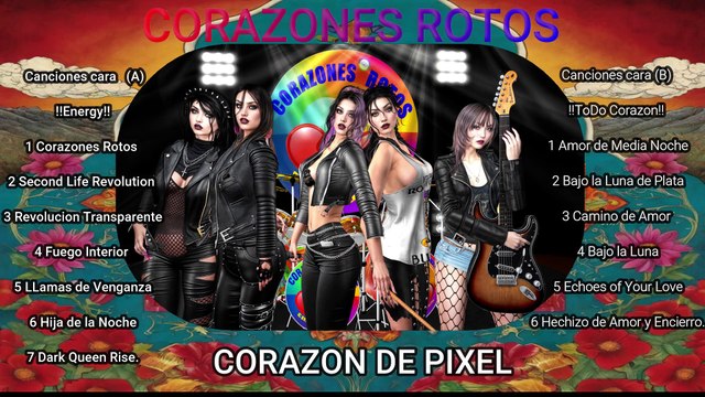 CORAZONES ROTOS - Corazones Rotos - CORAZON DE PIXEL
