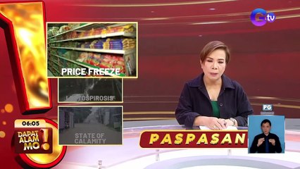 Ilang lugar sa Luzon, isinailalim na rin sa state of calamity |  Dapat Alam Mo!
