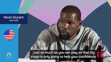 Wembanyama will grow with pressure of home Olympics - Durant