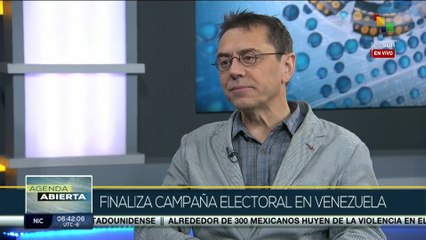 Monedero: El Presidente Maduro ha logrado una comunión con su pueblo
