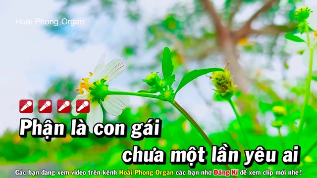 Karaoke Duyên Phận (Beat Hay) Tone Nữ Nhạc Sống - Hoài Phong Organ