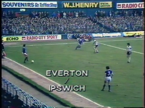 EVERTON - IPSWICH - 1980 - SAISON 1979/1980 -