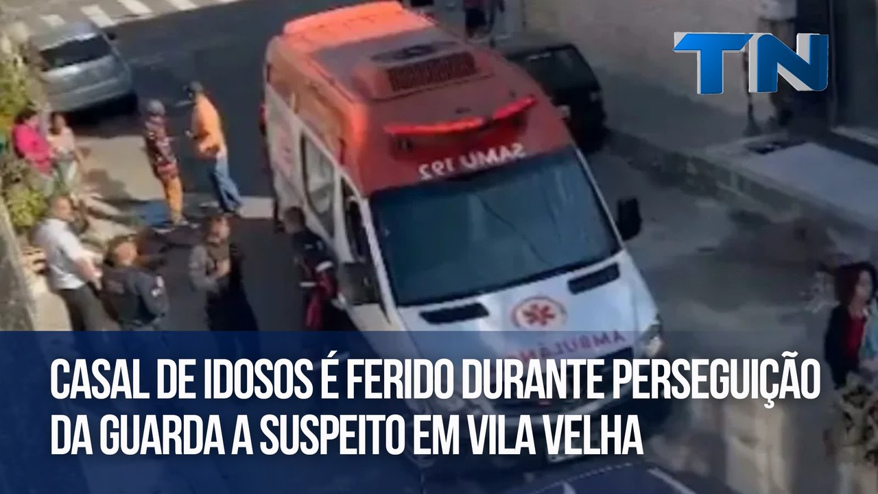 Casal de idosos é ferido durante perseguição da Guarda a suspeito em Vila Velha