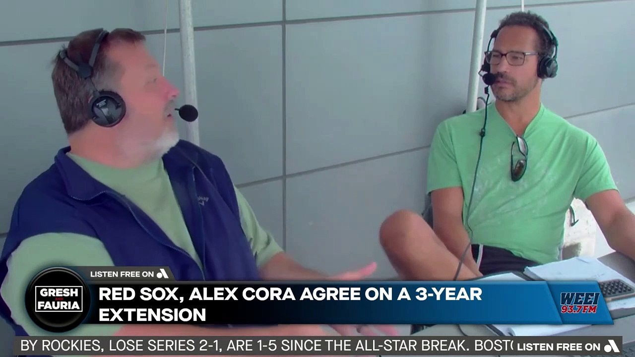 Gresh & Fauria: Is there more coming from the Red Sox after the Cora extension?