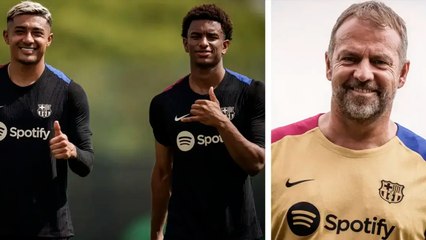 Barcelona: Se confirma que Alejandro Balde y Julián Araujo han recibido el alta médica