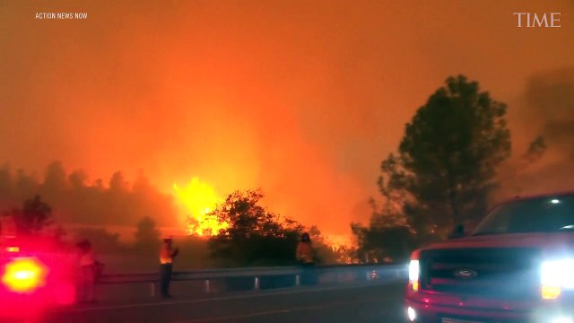 Rapidly Growing Wildfire Prompts Evacuations in California