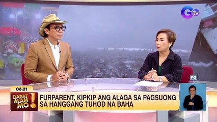 Pag-rescue sa ilang fur babies na apektado ng baha, na-caught on cam | Dapat Alam Mo!