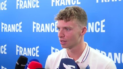 Paris 2024 - Marchand : "J'ai envie d'être champion olympique"