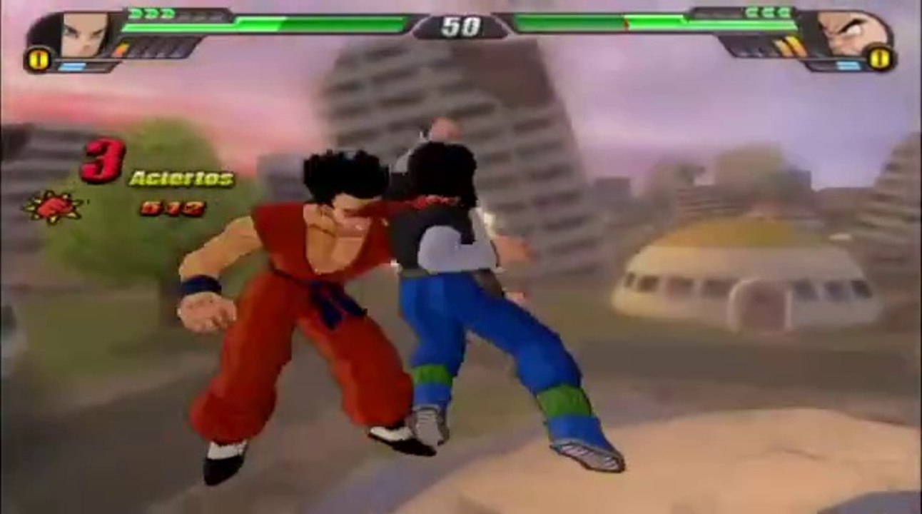 Dragon Ball Z Budokai Tenkaichi 3 - N17 VS Yamcha #rj_anda #dragonballgame #yamcha RJ ANDA