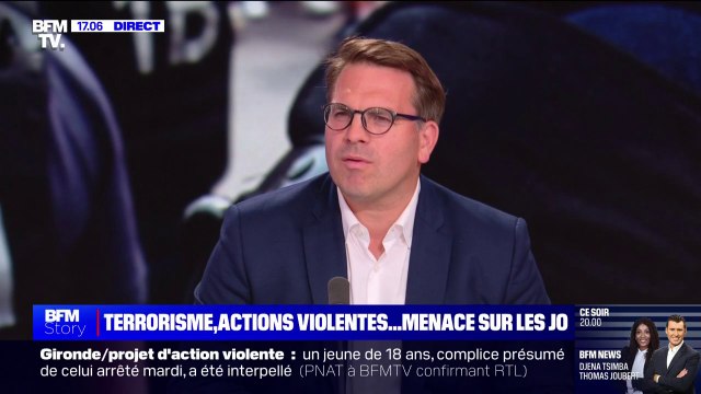 Sécurité des Jeux olympiques: Sur le premier semestre, les chiffres sont bons sur les atteintes aux biens et aux personnes , indique Geoffroy Boulard (maire LR du XVIIe arrondissement de Paris)