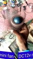 How to DC 12 volt solar fan