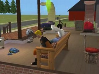 NaruSaku Totally in love!! Sims 2