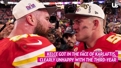 Travis Kelce Shoves Teammate George Karlaftis After Hit on Kadarius Toney at Training Camp