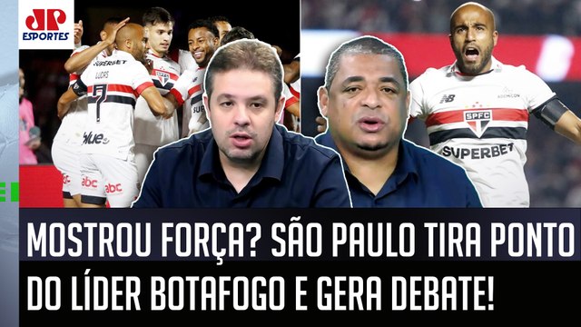 ESSA É A GRANDE QUESTÃO! Mas, pra mim, o São Paulo TEM SIM FORÇA para... OLHA ESSE DEBATE!