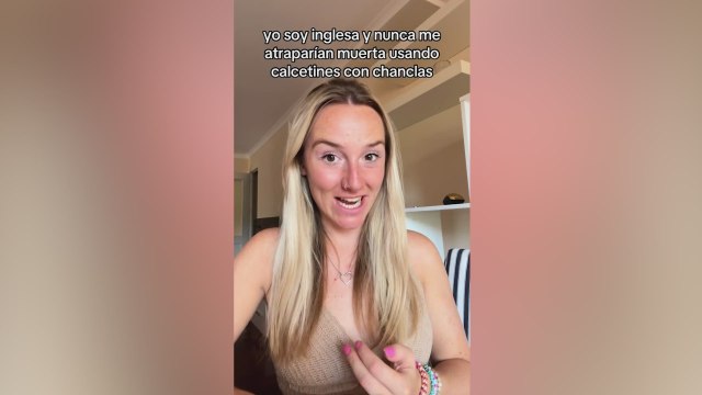 Tiktoker inglesa habla de los estereotipos de los ingleses en España