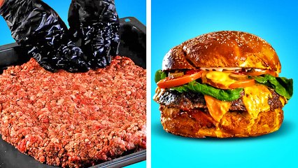 Cooking GIANT and TINY Food With Unusual Tools in Crazy Places