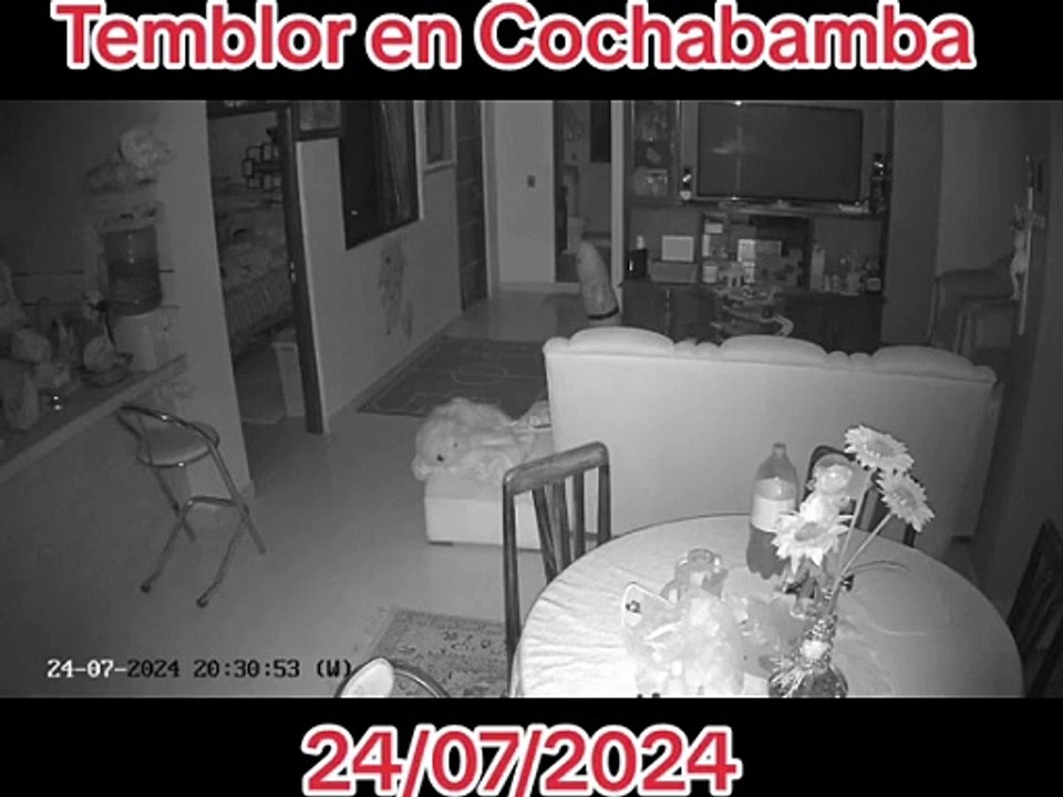 Temblor en Cochabamba