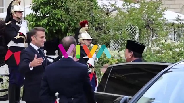 Prabowo Temui Presiden Prancis , Ini Yang Dibahas...