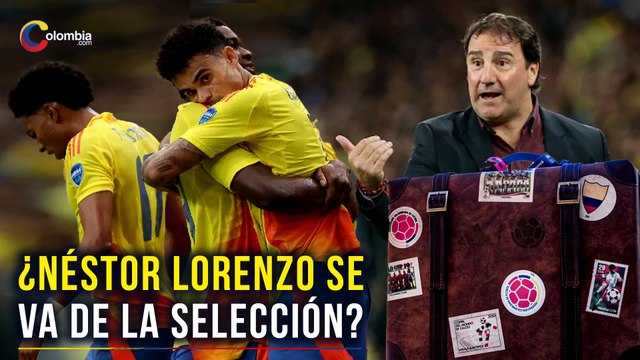 Malas noticias: Néstor Lorenzo se marcharía de la Selección Colombia próximamente