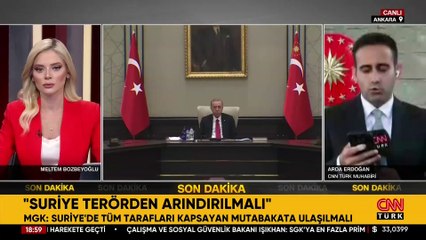 Son dakika haberi: MGK toplantısı sona erdi! 'Suriye terörden arındırılmalı'