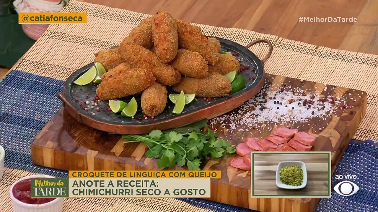 Croquete de linguiça queijudo (a Catia Fonseca amou!) | Band Receitas