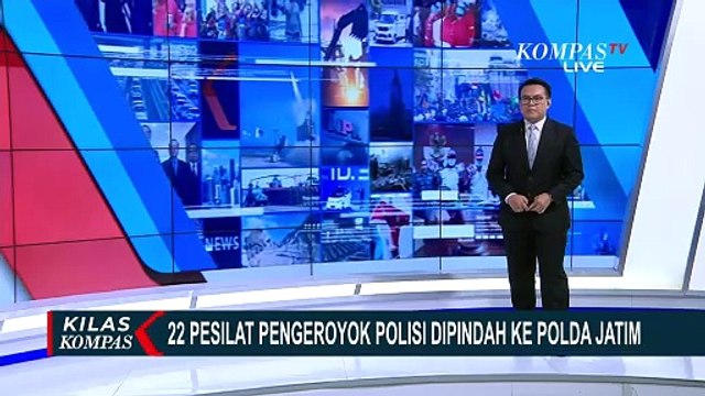 Polres Jember Pindahkan 22 Pesilat Pengeroyok Polisi ke Polda Jawa Timur