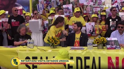 Netanyahu é aplaudido de pé no Congresso dos EUA