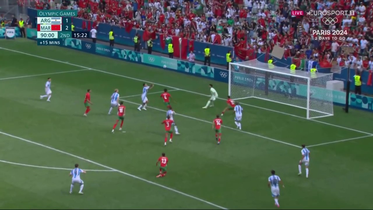 【FULL MATCH】 Argentina U23 vs. Morocco U23 Olympic Games 2025