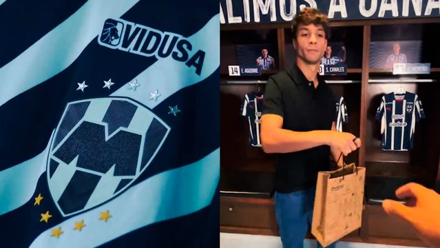 Rayados de Monterrey presume su camiseta especial para la Leagues Cup con Óliver Torres como protagonista