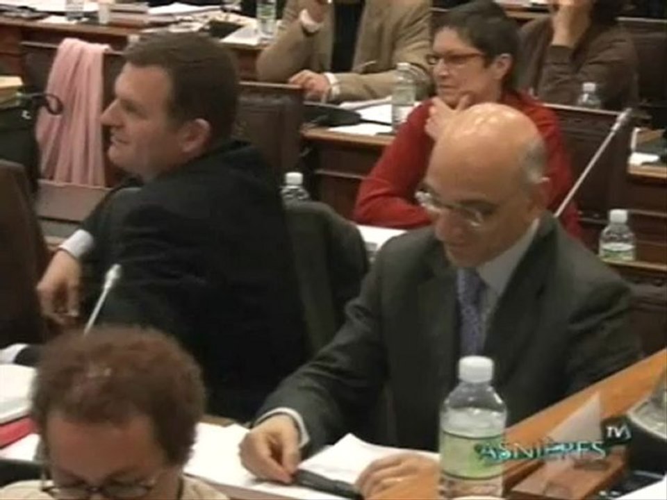 Asniéres Conseil municipal  15 avril 2008