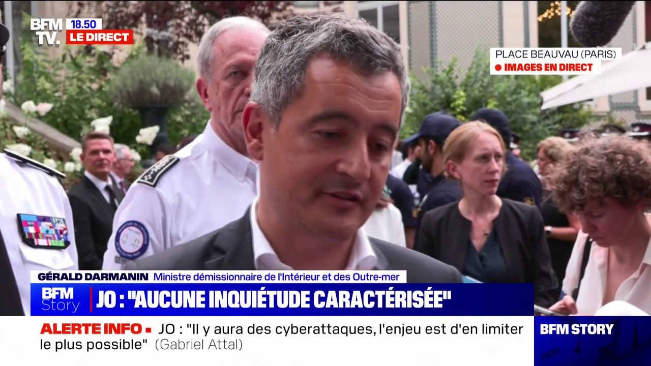Gérald Darmanin sur les policiers étrangers: "Les signes religieux ne sont pas autorisés sur la voie publique quand on est une personne qui est un collaborateur occasionnel du service public"