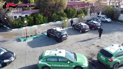 Calabria, sigilli a 105 casette abusive e sgomberate 150 persone