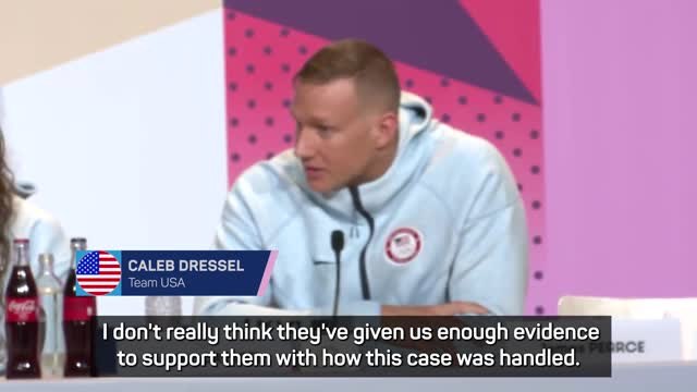 Dressel feels there has been no transparency over doping scandal