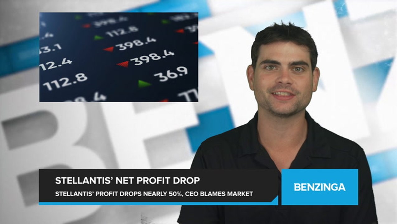 Stellantis' Net Profit Drop