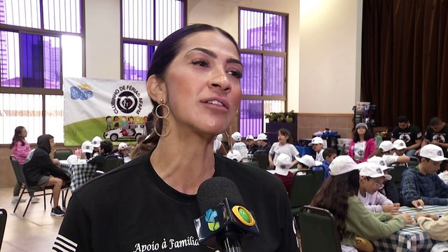 Clube de férias da Polícia Militar atende 120 crianças com atividades e oficinas