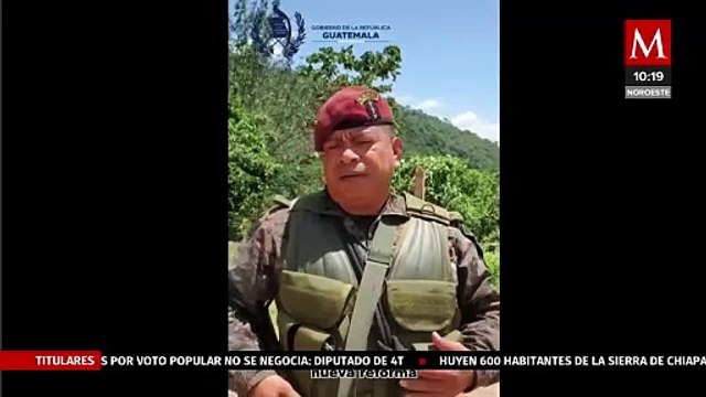 Publican video sobre asistencia humanitaria a desplazados mexicanos en Huehuetenango, Guatemala