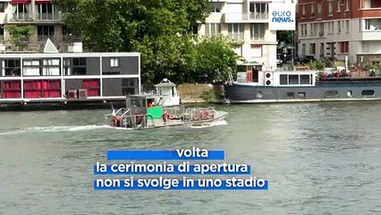 Descargar video: Olimpiadi di Parigi: ecco cosa sappiamo della cerimonia di apertura